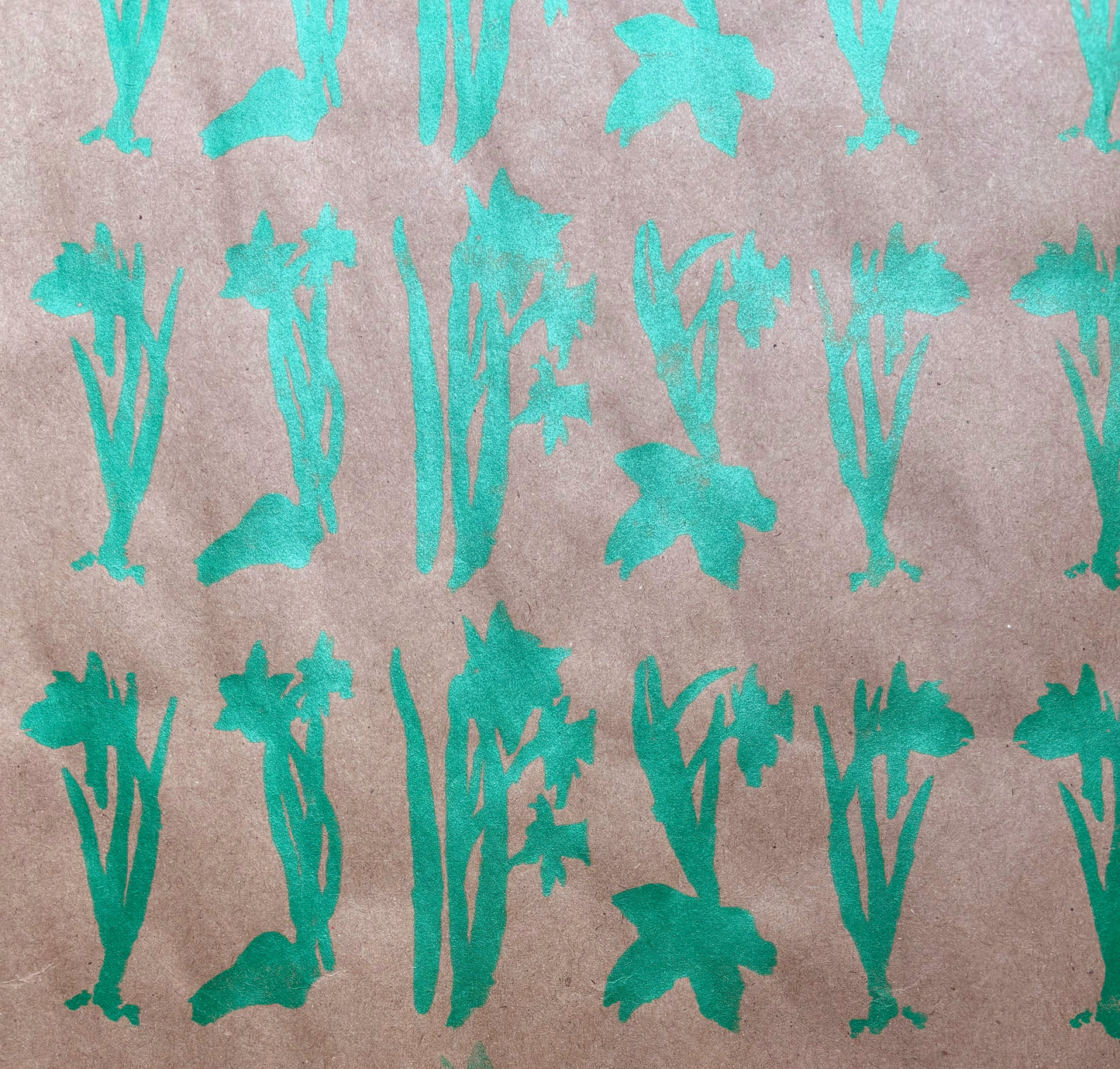Daffodils Eco Giftwrap