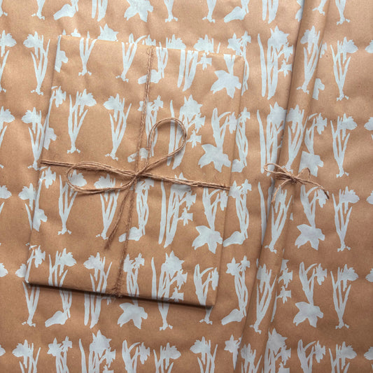 Daffodils Eco Giftwrap