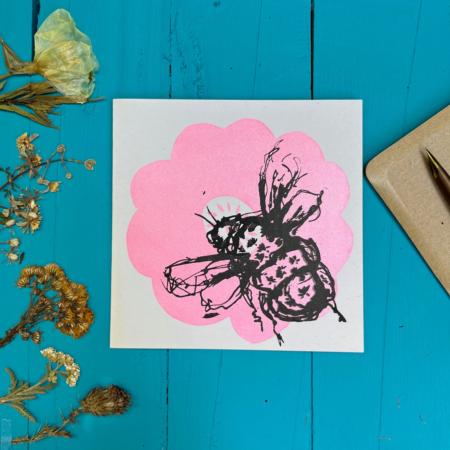 Blooming Bees Cards, by Gem Blastock