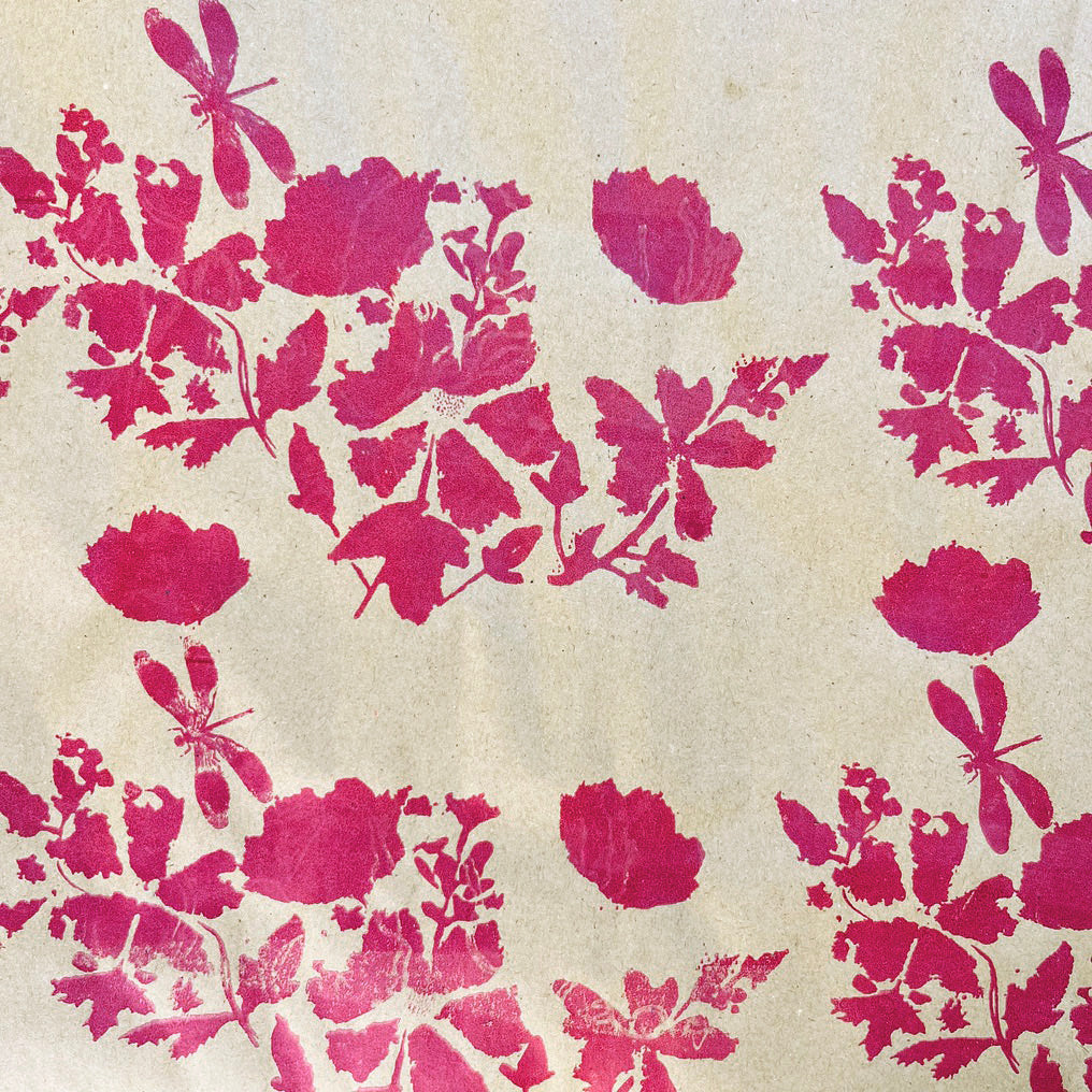 Dragonfly Garden Eco Giftwrap