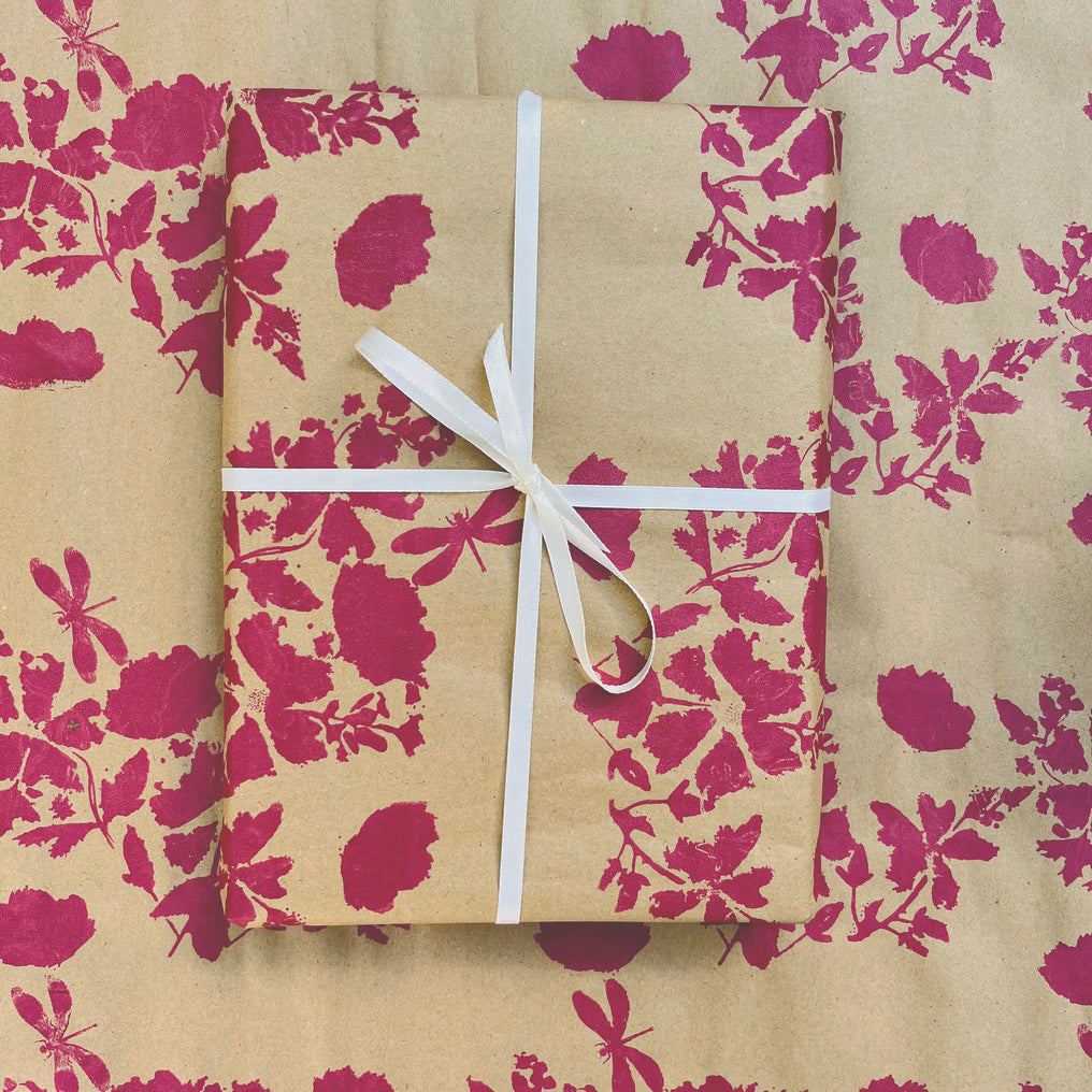 Dragonfly Garden Eco Giftwrap
