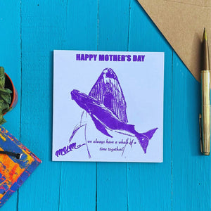 Open image in slideshow, Mother&#39;s Day Card 🐋 by Gem Blastock
