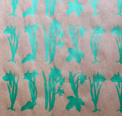 Daffodils Eco Giftwrap