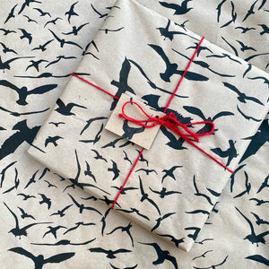 Seagull  Eco Wrapping Paper by Gem Blastock